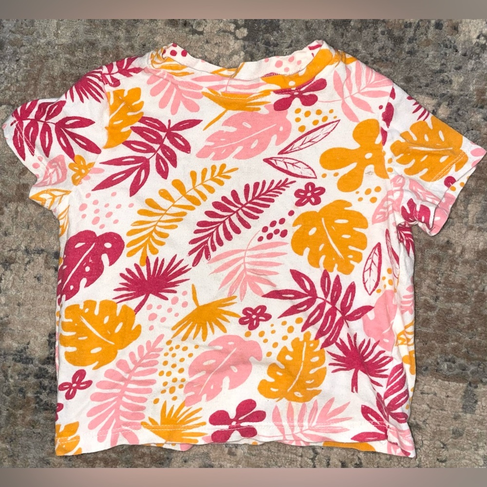 Old Navy Tropical Print Shirt size 2T